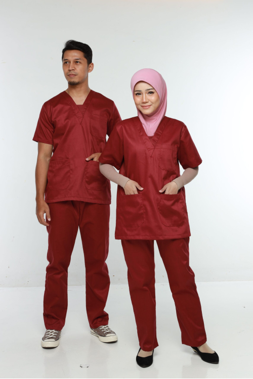 SCRUB SUIT NEW SERIES – MAROON