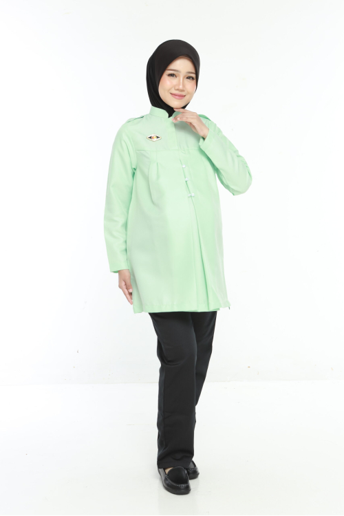 PENOLONG PEGAWAI PERUBATAN (PPP) CLINCAL MATERNITY UNIFORM – (ONE SET TOP & PANT)