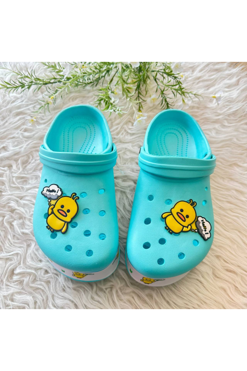 CROCS SCRUB SHOES TURQUOISE